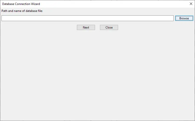 BarTag Express database choice BarTag Express database choice