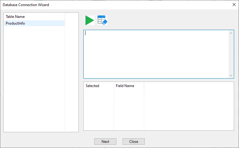 BarTag Express database table list BarTag Express database table list