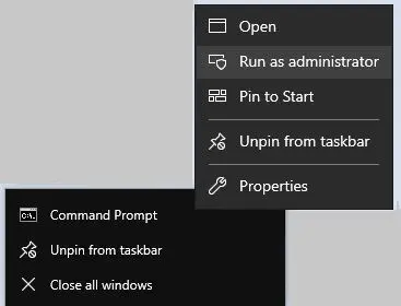 code39 command prompt as administrator