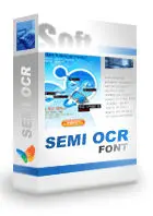 semi ocr font semi ocr font