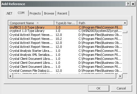 PDF417 Visual Basic add reference