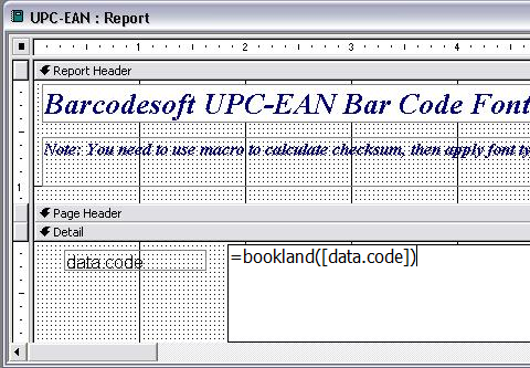 bookland barcode excel macro