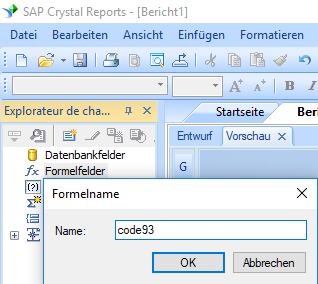 code93 barcode erstellen formel crystal reports