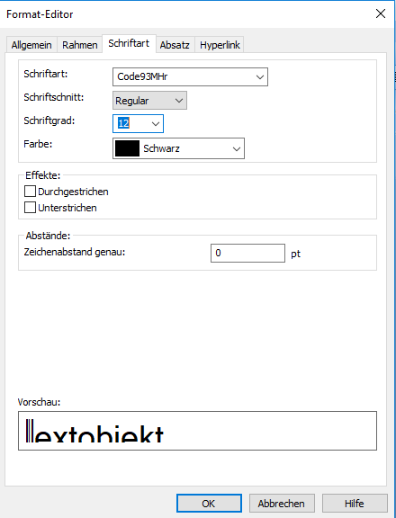 code93 barcode crystal reports formelfelder