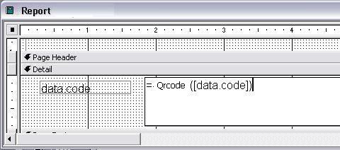 QRCode barcode access macro