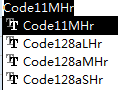 code11 código de barras access  fuente