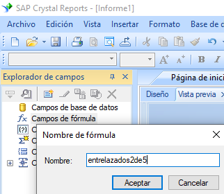 Entrelazados-2-de-5 código de barras crear fórmula crystal reports