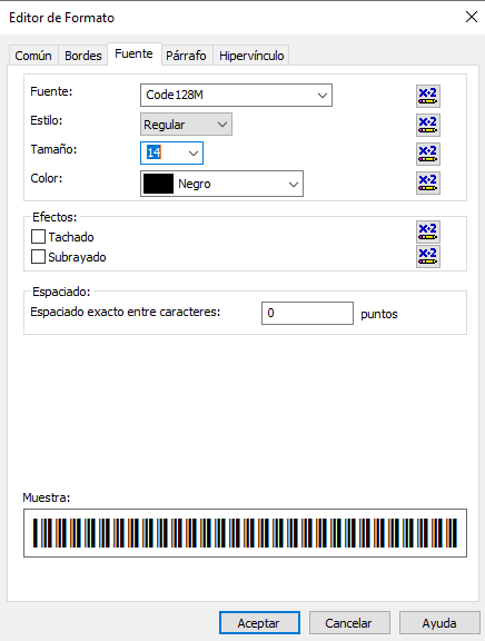 GS1128 código de barras crystal reports fórmula campo