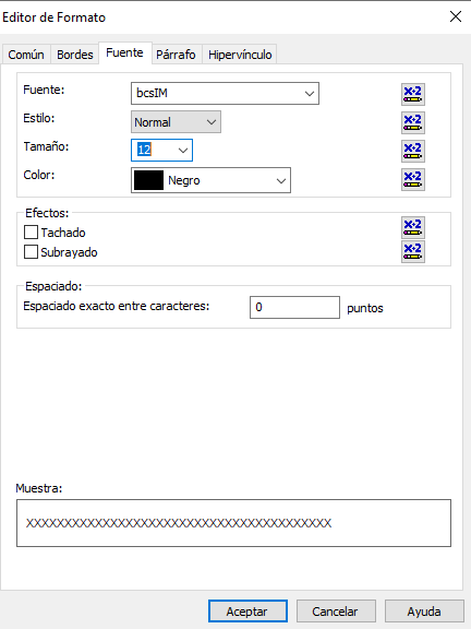 intelligent-mail código de barras crystal reports fórmula campo