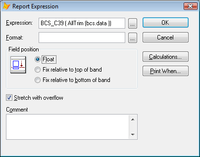 visual foxpro barcode