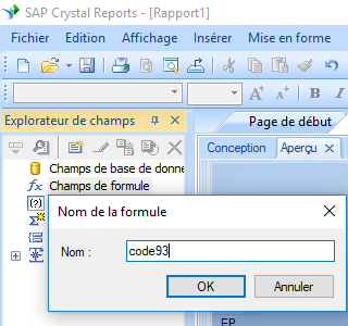 code93 code barres create formule crystal reports