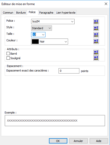 onecode code barres font crystal reports