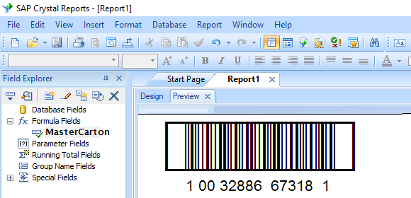 Générer Code à Barres Master Carton Code Dans Ms Access Ms