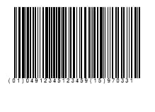 FREE online GS1128 barcode generator