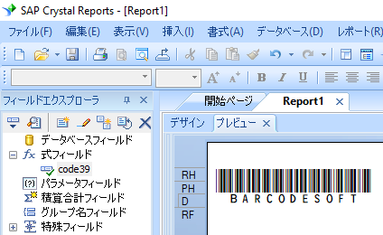 code39 crystal reports