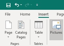 office 365 publisher toolbar