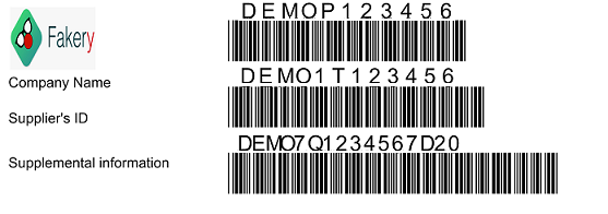 SEMI G71 barcode